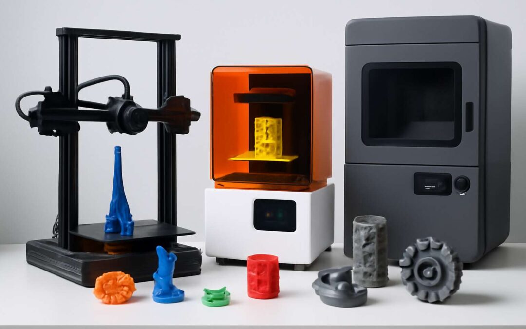 A Comprehensive Guide to the Most Common Types of 3D Printing Machines Types