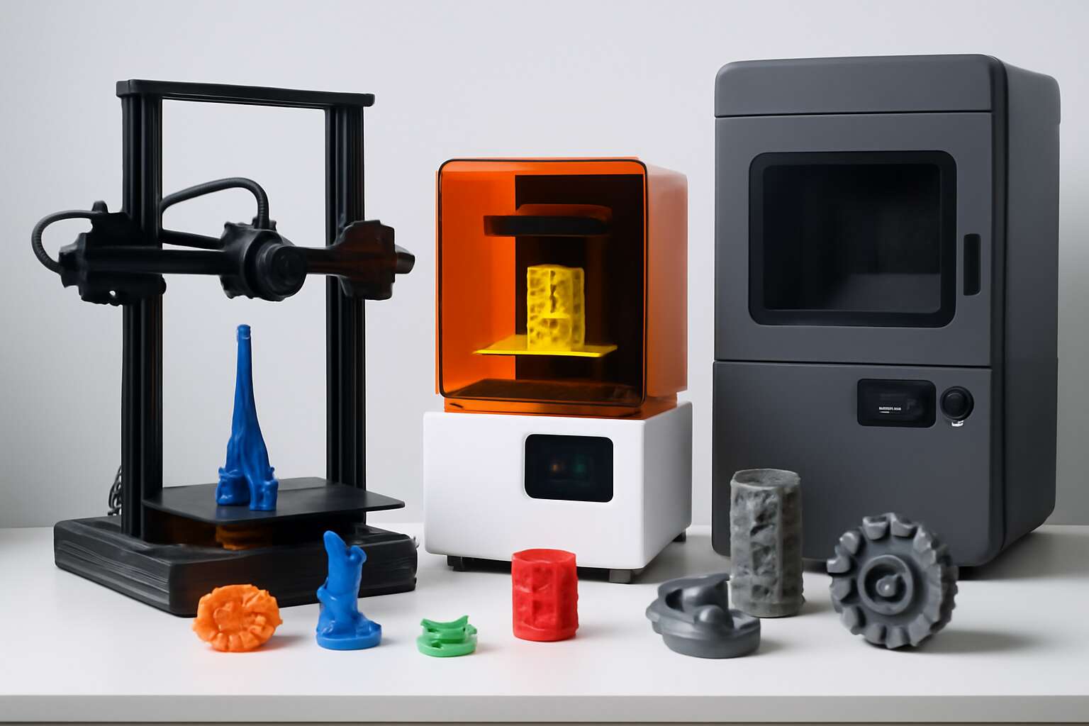 3d printing machines types