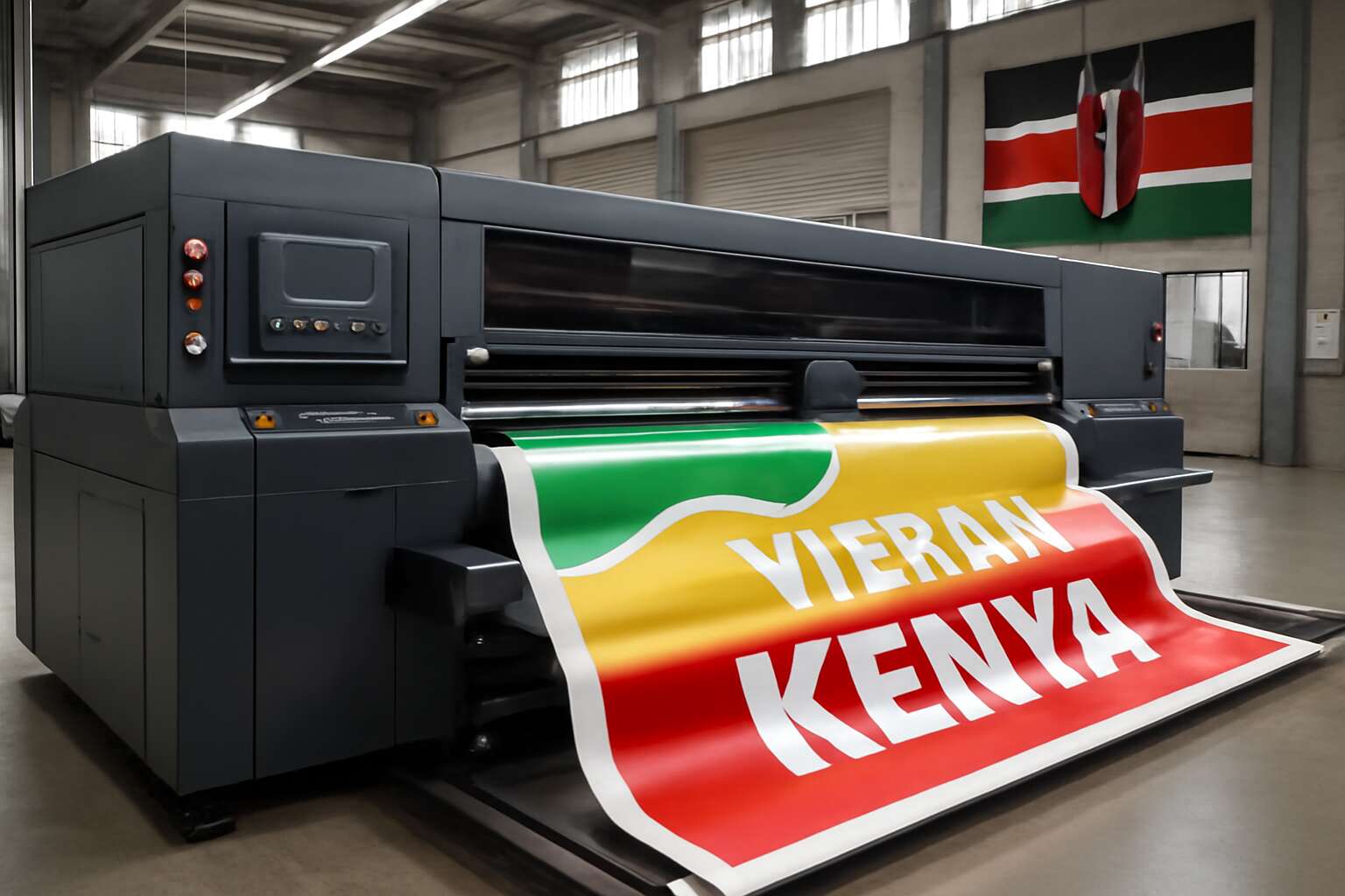 large format printing machine kenya