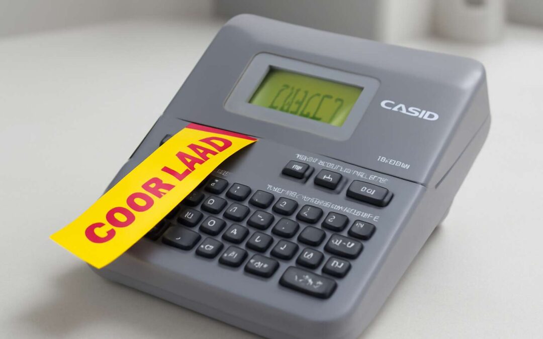 Upgrade Your Organization with the Versatile Casio Label Printing Machine KL 820 for Effortless Labeling