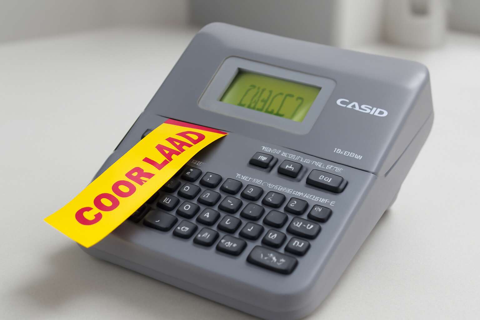 casio label printing machine kl 820