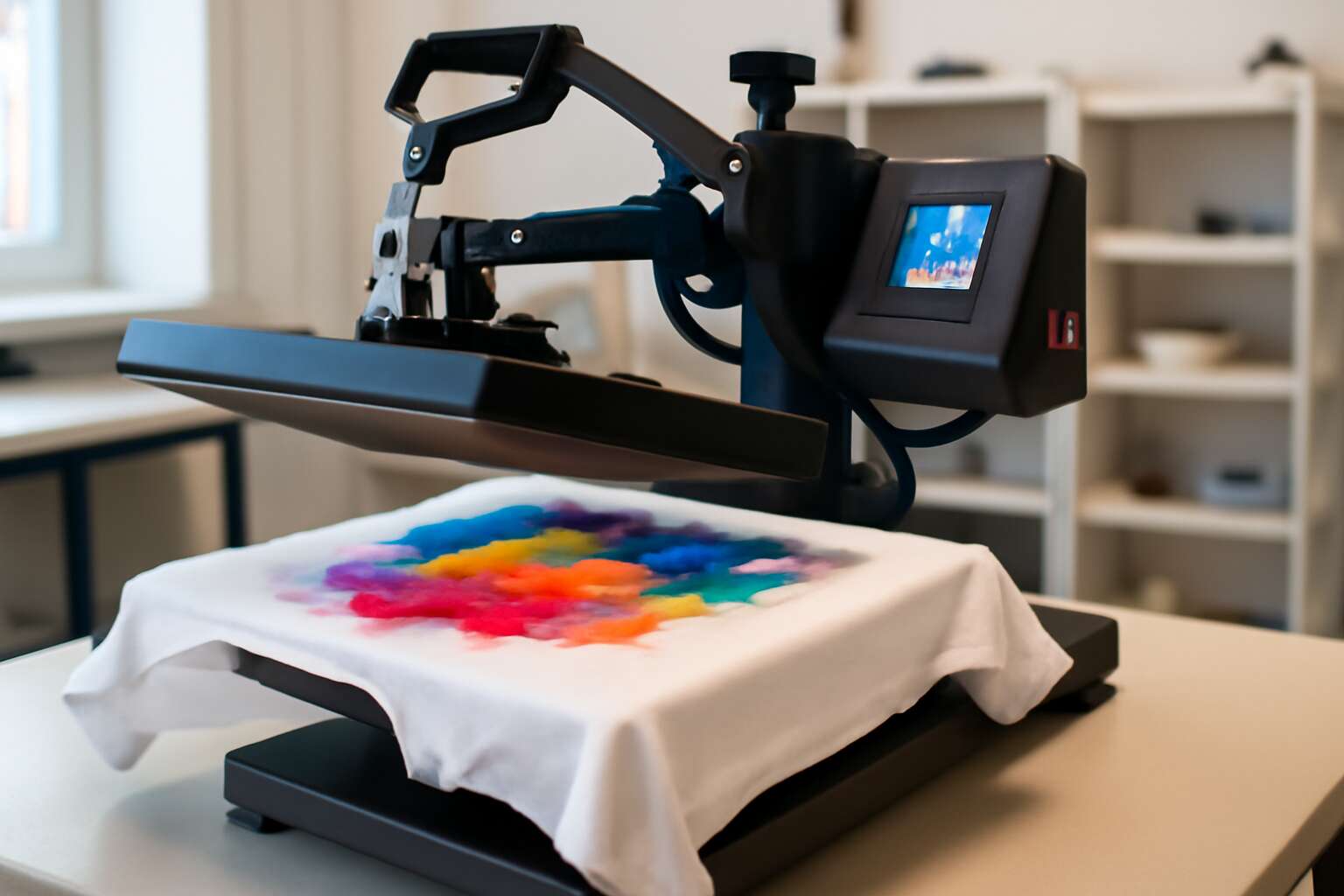 t shirt printing machine open now