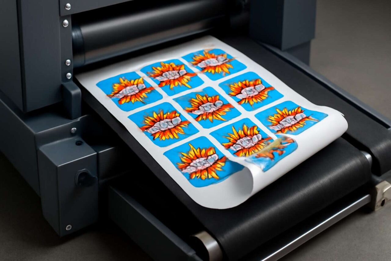 Upgrade Your Branding with Our Innovative Printing Machine with Sticker ...