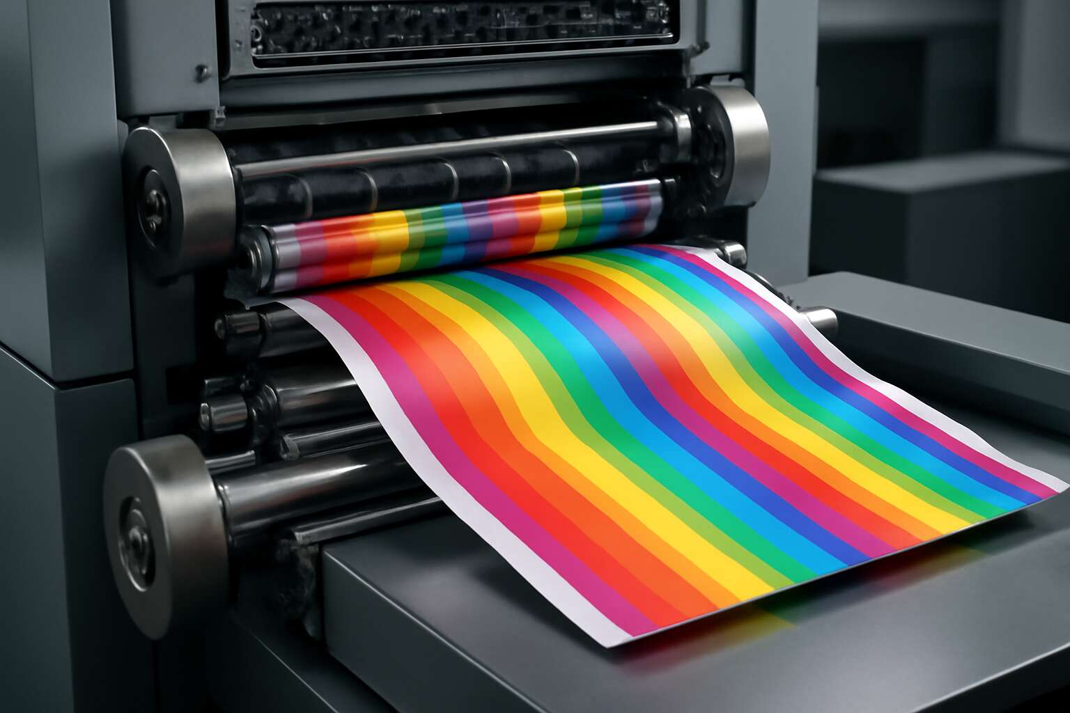 printing machine for paper