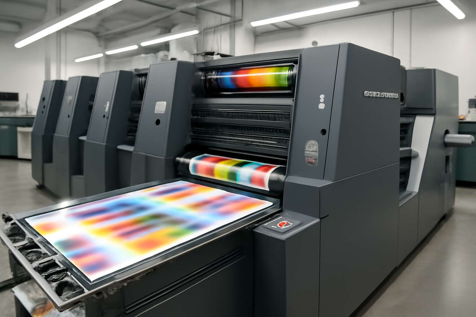 heidelberg 5 color printing machine