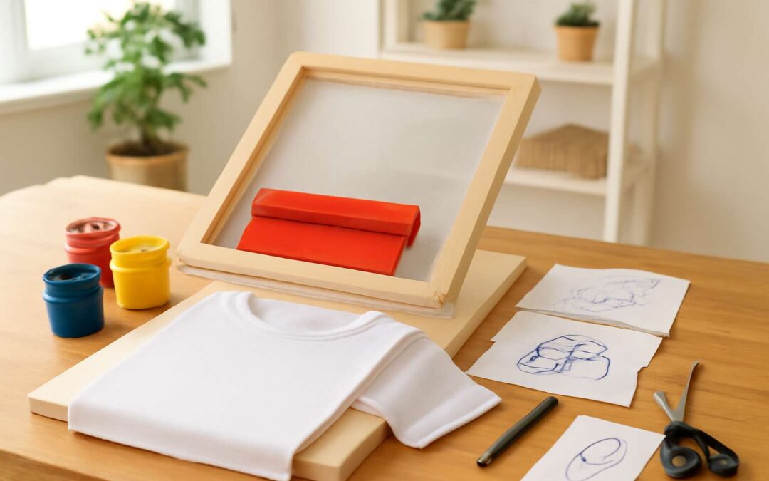 DIY Screen Printing Setup: how to make screen printing machine at home for beginners