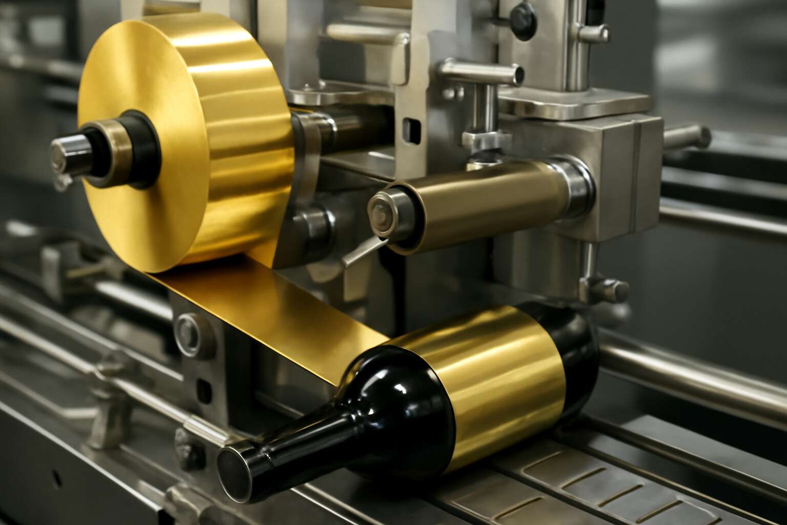 gold label printing machine