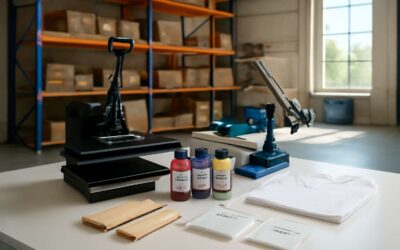 Get started with the t shirt printing machine starter kit nz warehouse today