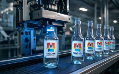 Boost brand impact with the glass bottle printing machine for vibrant, durable labels.