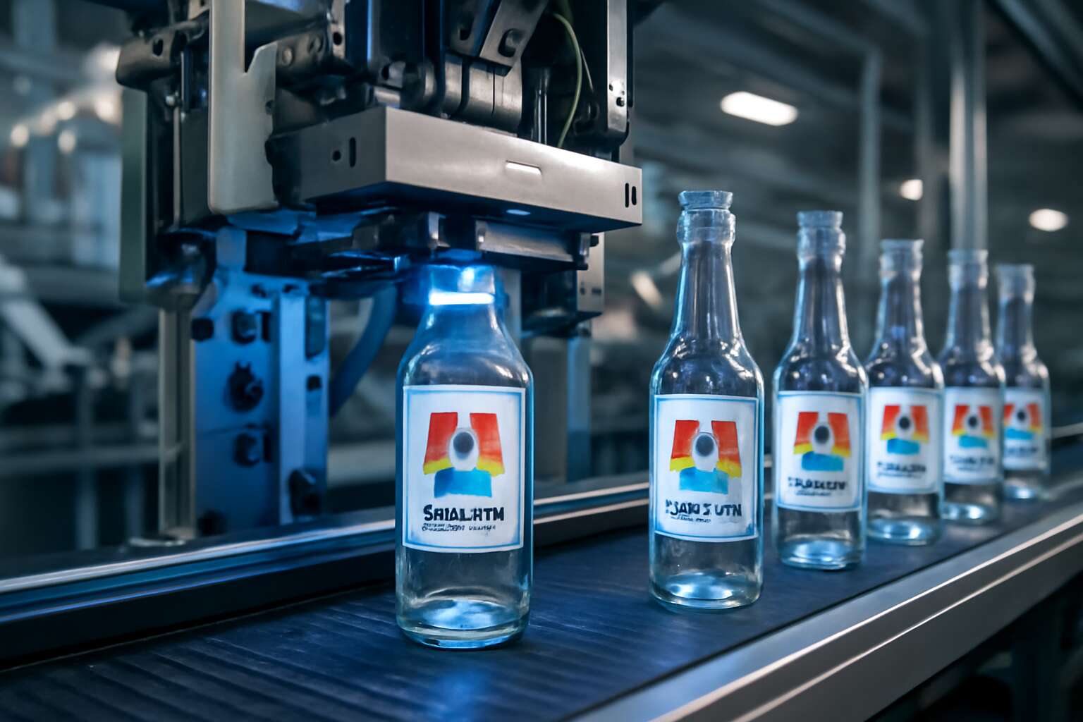 glass bottle printing machine