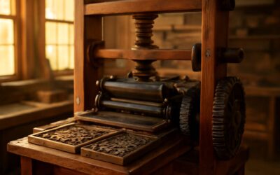 The saga of printing machine discovered by ancient inventor reshapes modern printing